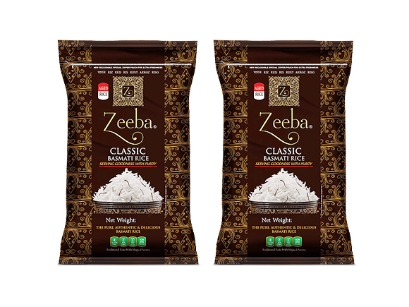 Basmati Ris Classic 1 kg. Zeeba x 20