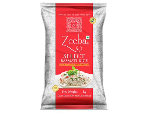 Basmati Ris Sella Creamy (Red) 5 kg. Zeeba x 4