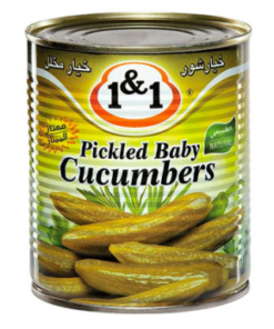 Saltede agurk 1&1 770g MINI (Tin) x 12