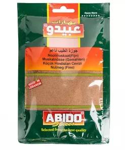 Abido Nutmeg(Muskat) powder 40g x 10