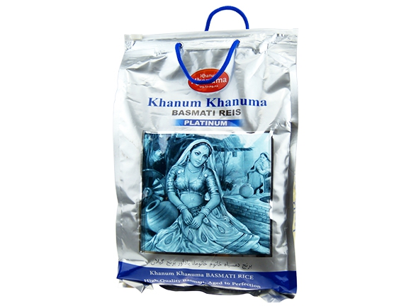 Basmati ris 5 kg Khanom x 4