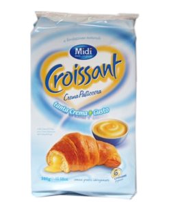 Midi Croissant Custard Cream 300g x 12