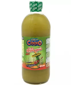Ceeto Sterk grønn peppersaus 473 ml x 12