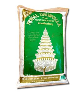 Royal Umbrella Thai Glutinous Ris 5 kg. x 6