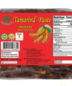 Tamarind uten stein 400g. 50 pk. NATCHA x 50