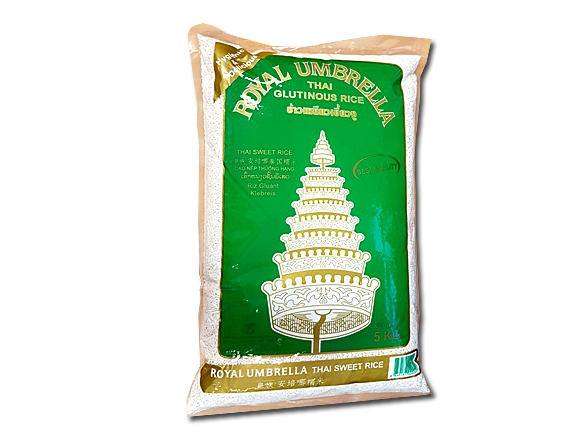 Royal Umbrella Thai Glutinous Ris 5 kg. x 6