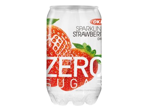 Juice 350ml Sparkling Zero Sugar Strawberry x 24