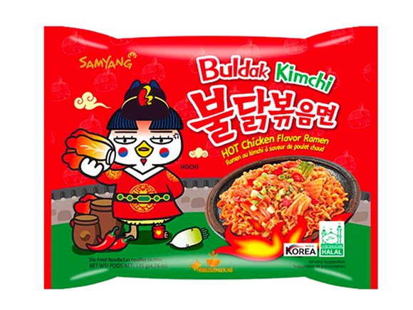 Samyang Hot Chicken Kimchi  8x5