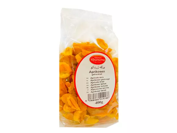 Tørket Aprikos 400g Khanomx 12