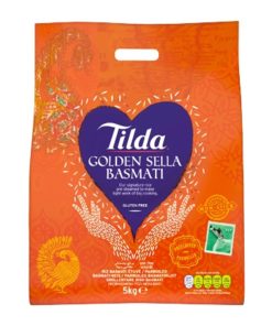 Basmati Ris Tilda Golden Sela 5 kg Orange