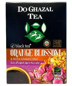 Te 100g Black Tea/Orange Blossom/Rosa Doghazal x 24