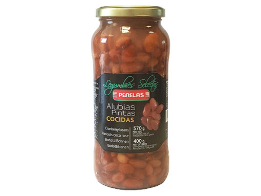 Boiled Rose coco beans 570g Penelas x 12