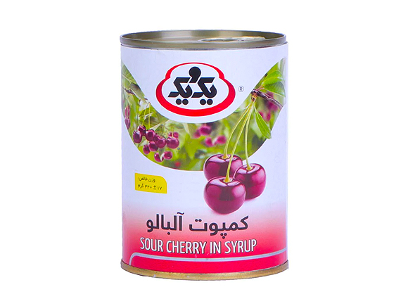 Sour cherry in syrub 420g 1&1 x 24