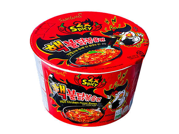 Samyang 2x spicy (Big Bowl) x16