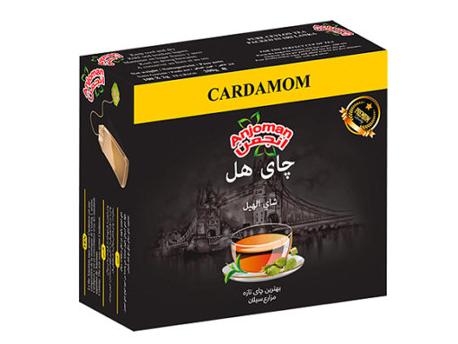 Te Anjoman 100 pk Cardamom (yellow) x 12