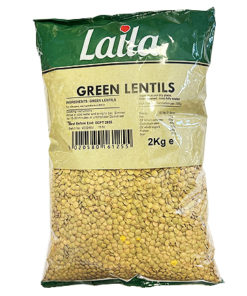 Laila Green Lentil 2 kg x 6