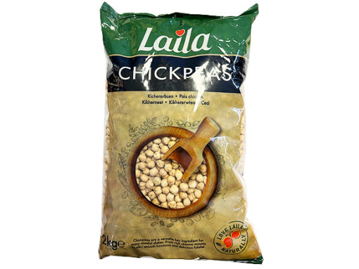 Laila Chick peas 2 kg x 6