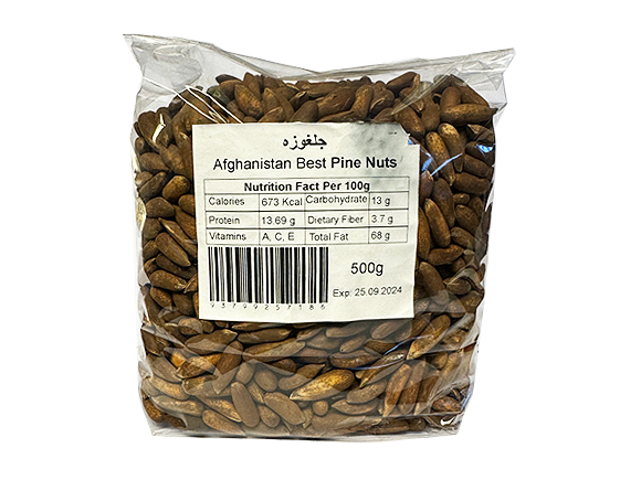 Afghan Pine nuts 500g x 12