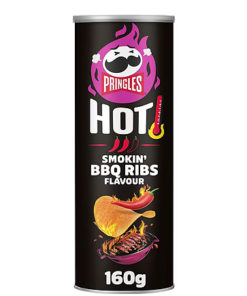 Pringles Hot smoking BBQ 165g x 19