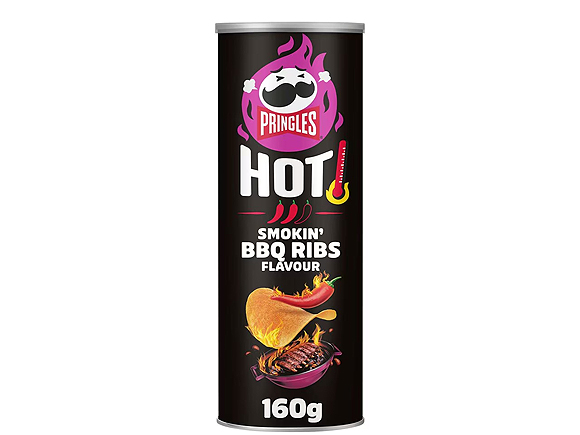 Pringles Hot smoking BBQ 160 x 19