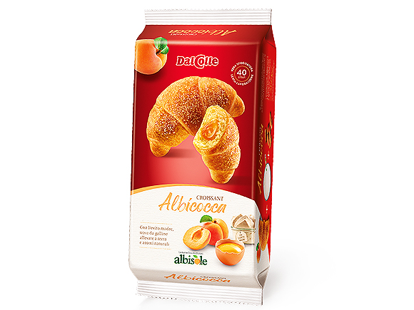 Dal Colle Croissant Apricot x8