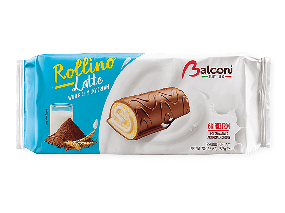 Kake Italiensk 20pk Rollino Latte x 20