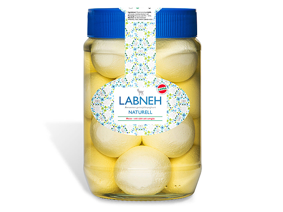 Labneh Naturell Larsa 425g x 12