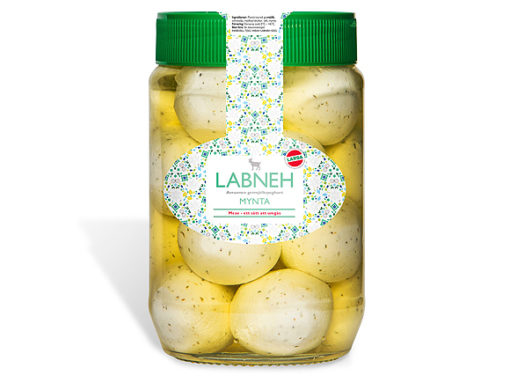 Labneh Mynte Larsa 425g x 12