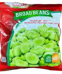 Frozen Peeled Broad Beans 400g Al madina x 20