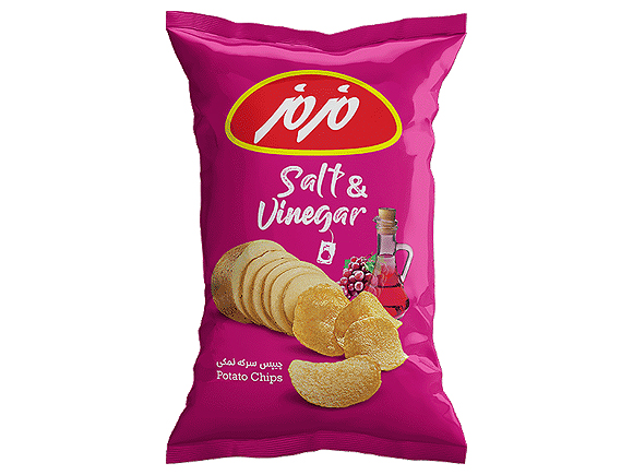 Maz Maz Salt & Vinegar Chips 100g x 40