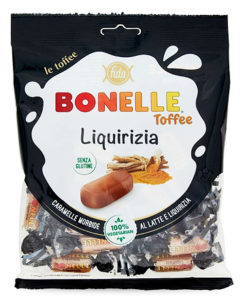 Bonelle Toffee Liquirizia 150g x 12