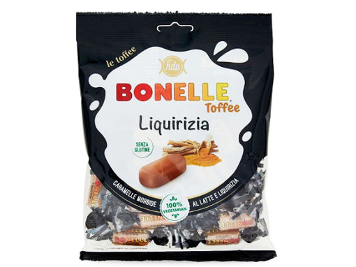 Bonelle Toffee Liquirizia 150g x 12