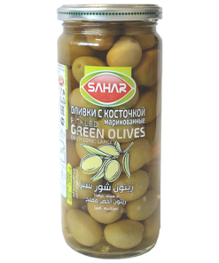 Sahar Green Olives (large) 500g x 12