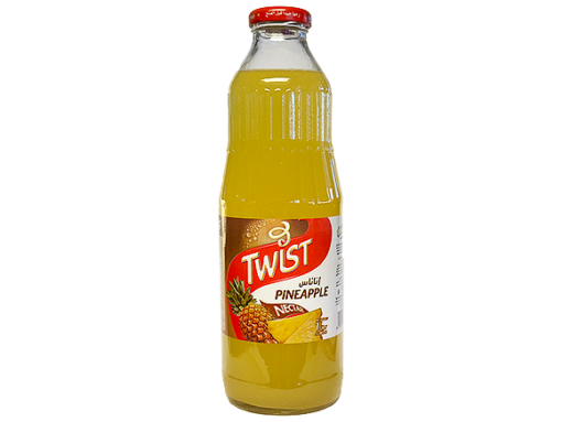 Juice 1L Nectar Pineapple Glass x 6