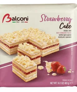 Kake Italiensk 400 Strawberry x 6