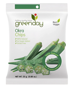 Okra Chips Greenday 25g x 36
