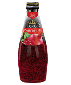 Basil Seed Drink Pomegranate 300ml x 24