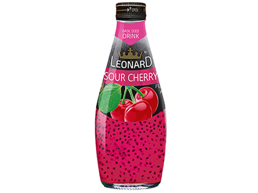 Basil Seed Drink Cherry 300ml x 24