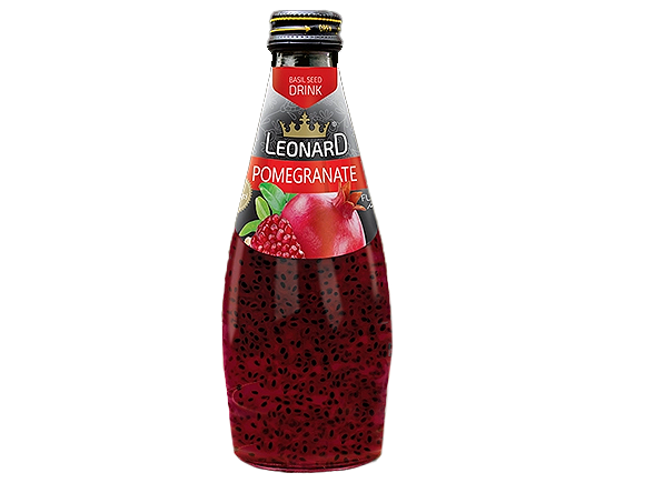 Basil Seed Drink Pomegranate 300ml x 24