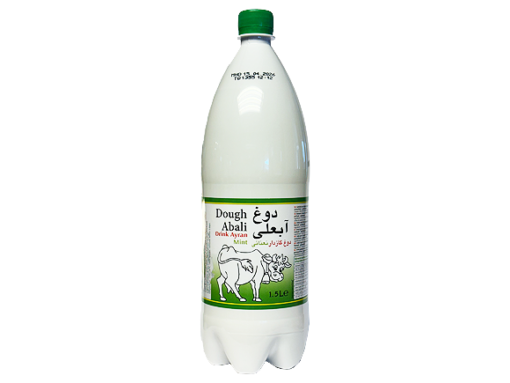 Ayran 1,5 l Abali Ex. Gas Mint (Grønn) x 6