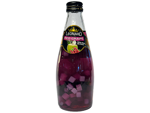 Nata De Coco Red Grape 300ml x 24