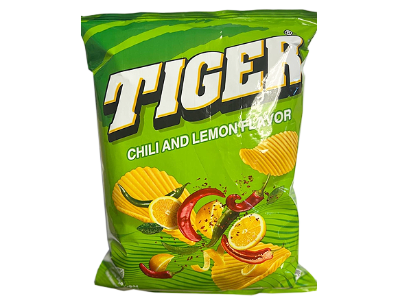 Tiger Chips Chili /Lemon 70g x 12