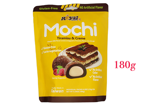 Mochi Tiramisu & Cream 180g x 12