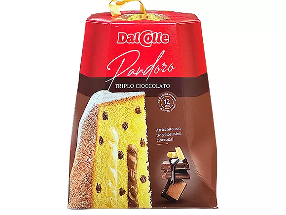 Dal Colle Pandoro Triplo Ciocc. 750g x 12