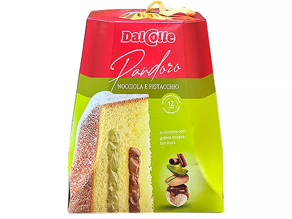 Dal Colla Pandoro Nocc. & Pist 750g x 12