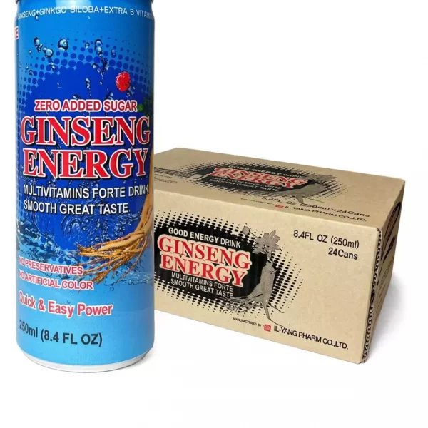 TILBUD Energy Drink 250ml Red Ginseng x 24