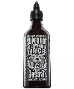 Crying Thaiger - Sriracha Super Hot Chilli Sauce 440ml. x 12