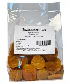 Tørket Aprikos 500g x 20