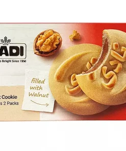 Nadi Walnut Cookie 200gr x 50  (10109)