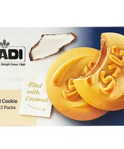 Nadi Coconut Cookie 200gr x 50  (10110)